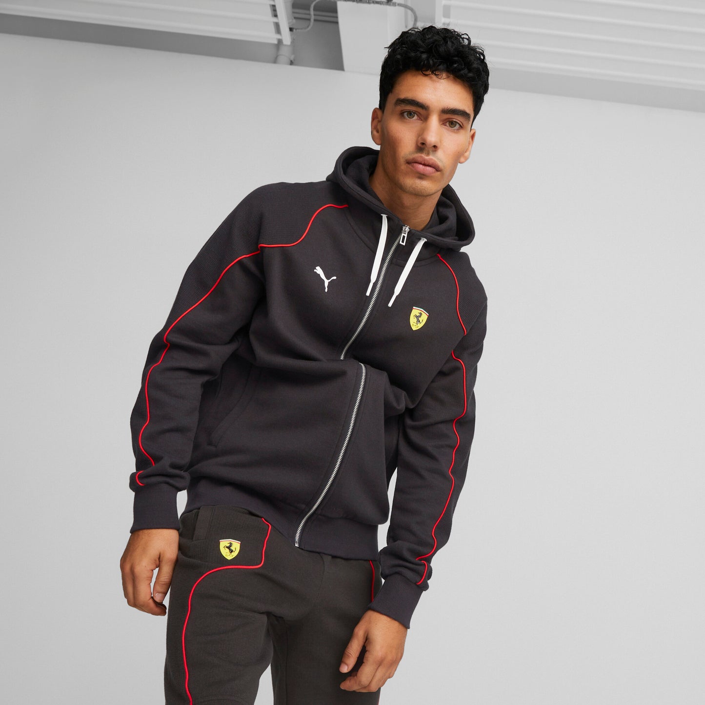 Ferrari Race Hooded Sweat Jacket
